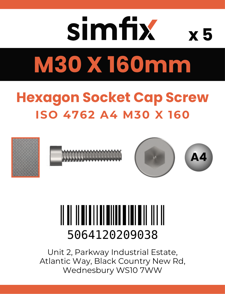 Simfix product label - 4762A43016080-T