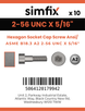 Simfix product label - 4762UA202008-D