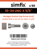 Simfix product label - 4762UA21024016-T