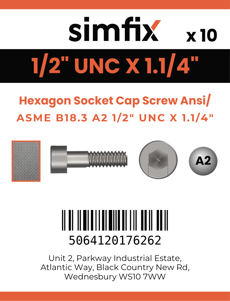 Simfix product label - 4762UA212032-D