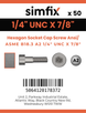Simfix product label - 4762UA214022-T