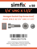 Simfix product label - 4762UA214038-T
