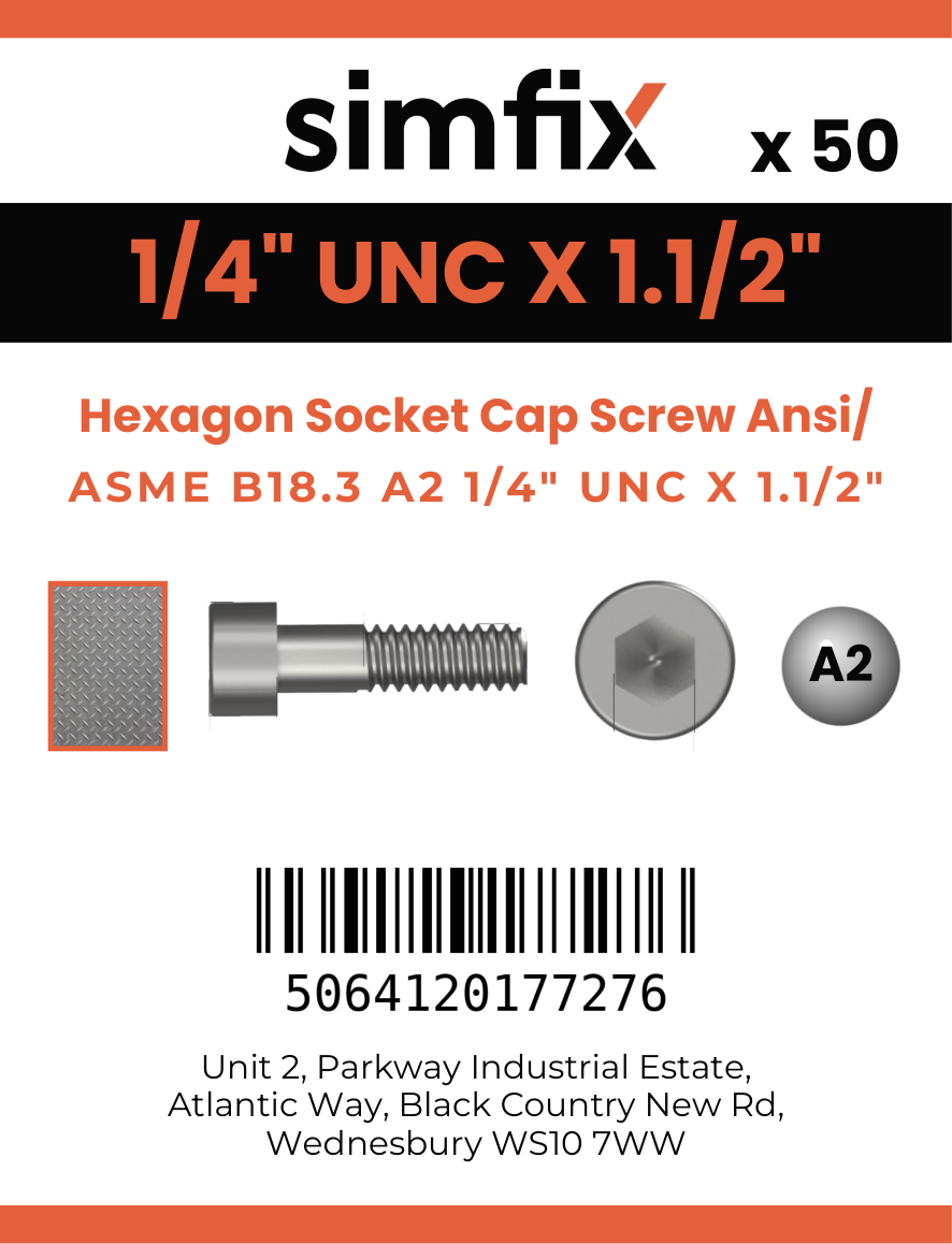 Simfix product label - 4762UA214038-T