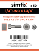 Simfix product label - 4762UA214045-T
