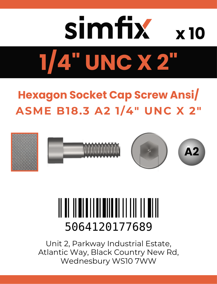 Simfix product label - 4762UA214051-D