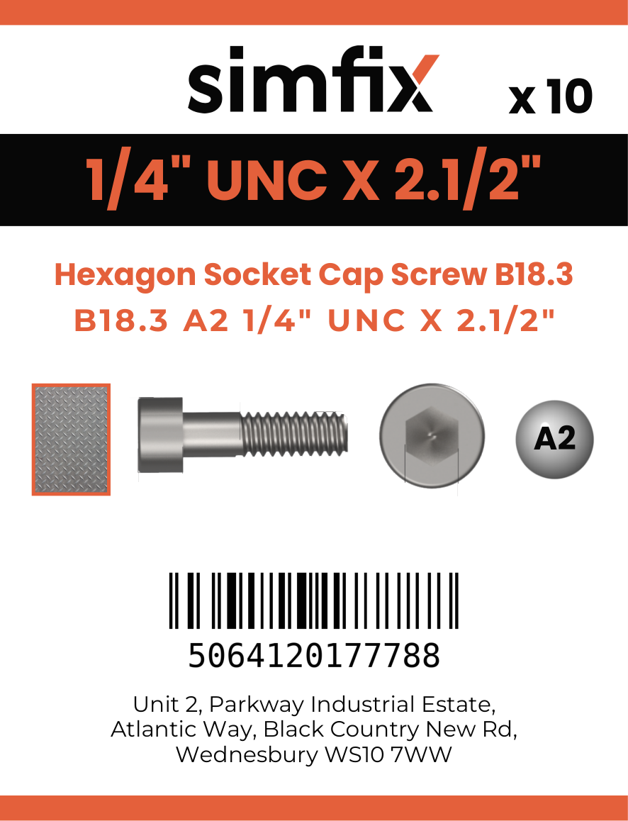 Simfix product label - 4762UA214064-D