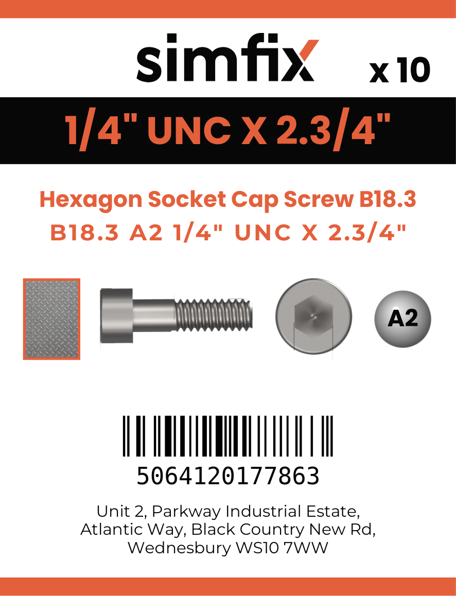 Simfix product label - 4762UA214070-D