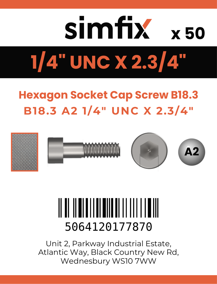 Simfix product label - 4762UA214070-T