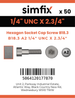 Simfix product label - 4762UA214070-T