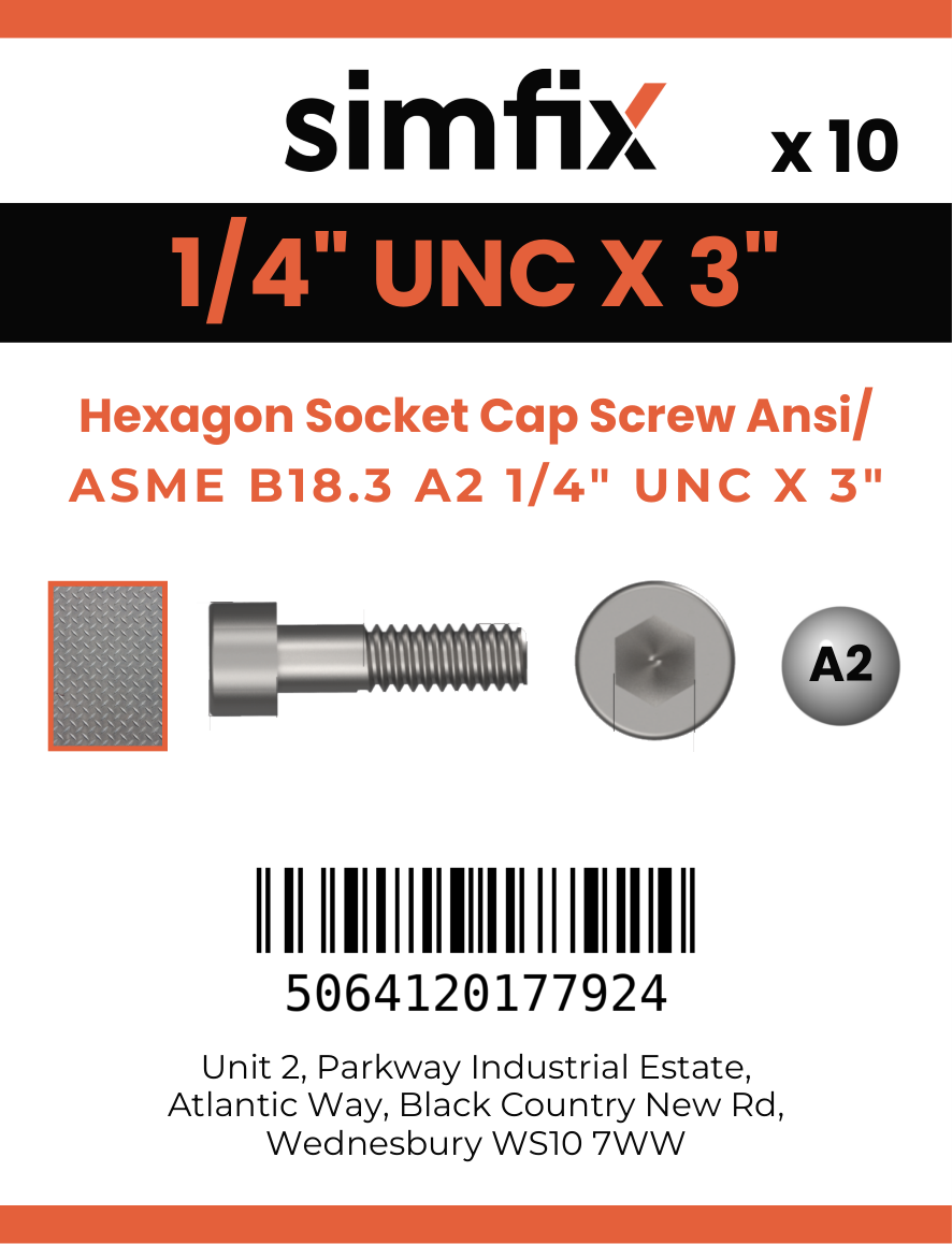 Simfix product label - 4762UA214076-D