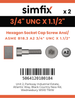 Simfix product label - 4762UA234038-D