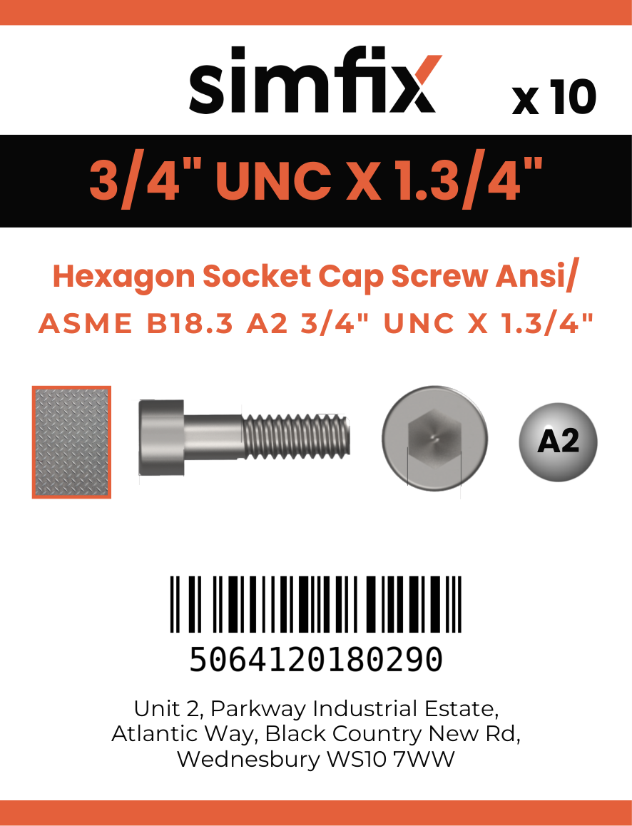 Simfix product label - 4762UA234045-T
