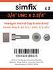 Simfix product label - 4762UA234070-D