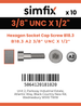 Simfix product label - 4762UA238013-D