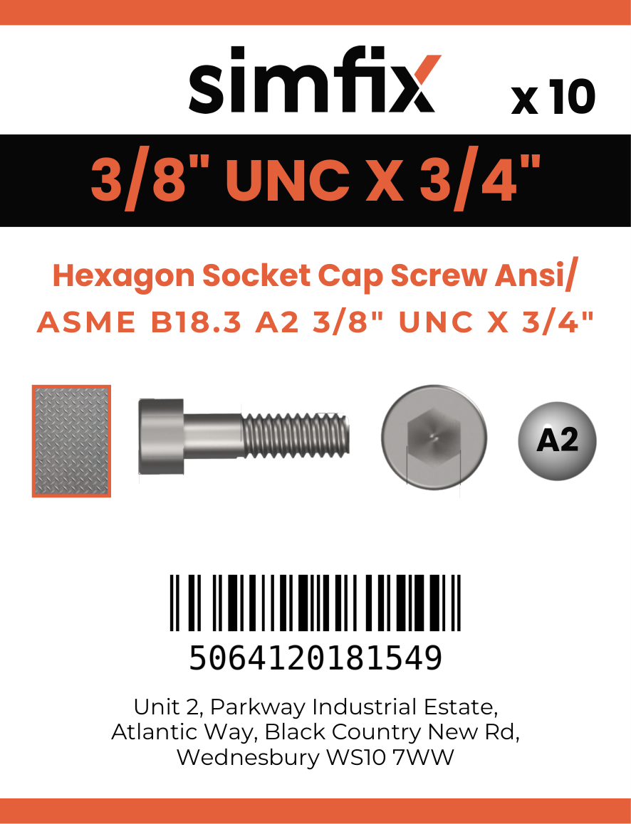 Simfix product label - 4762UA238019-D