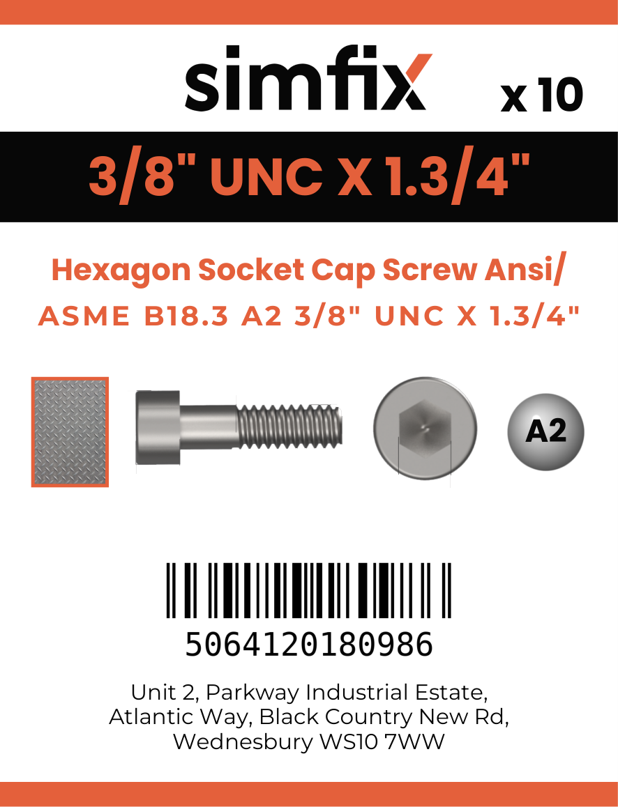 Simfix product label - 4762UA238045-D