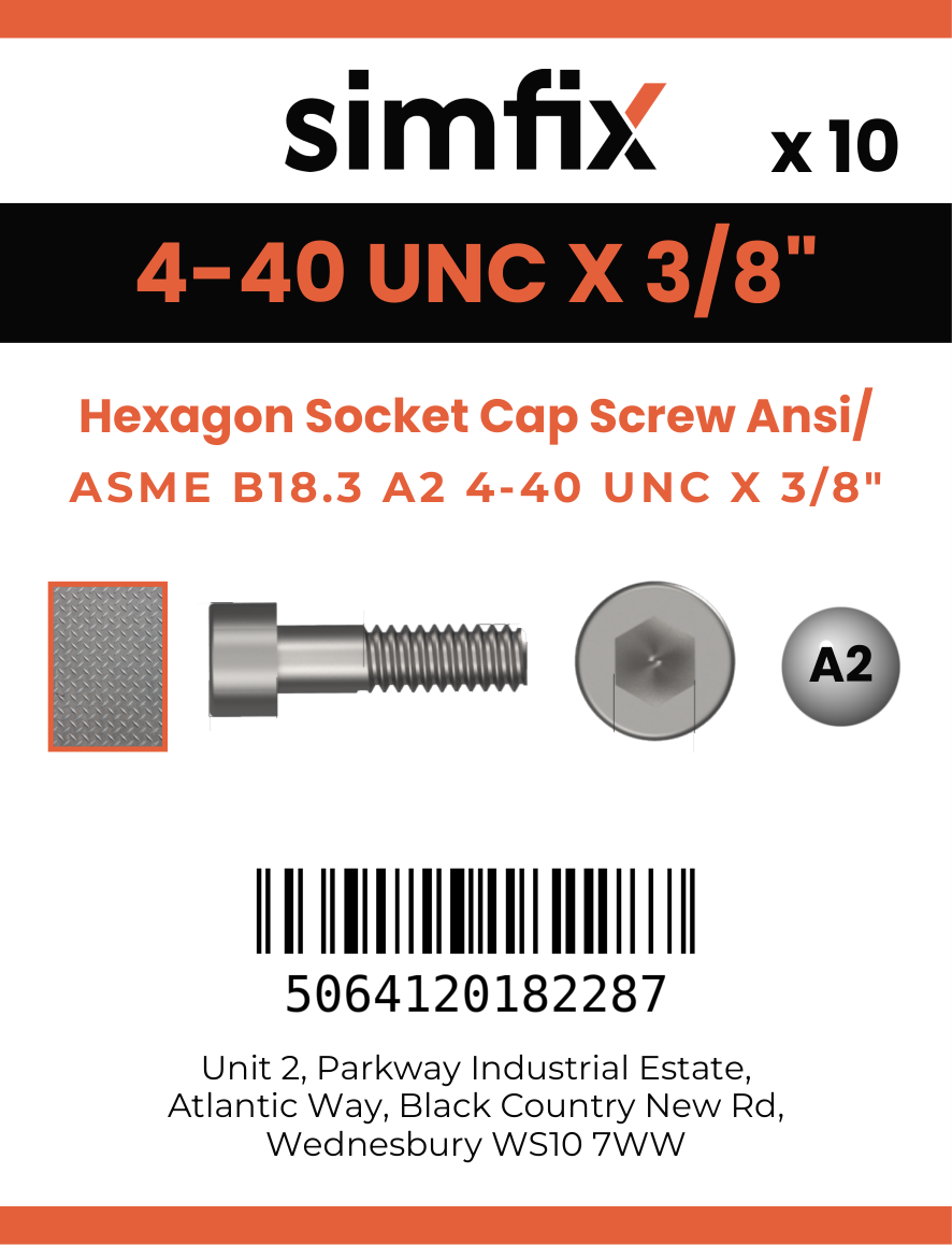 Simfix product label - 4762UA2440010-D