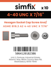 Simfix product label - 4762UA2440011-D