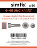 Simfix product label - 4762UA2440038-T
