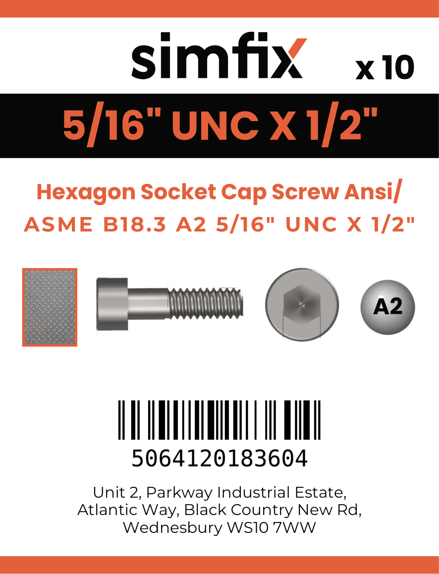 Simfix product label - 4762UA2516013-D