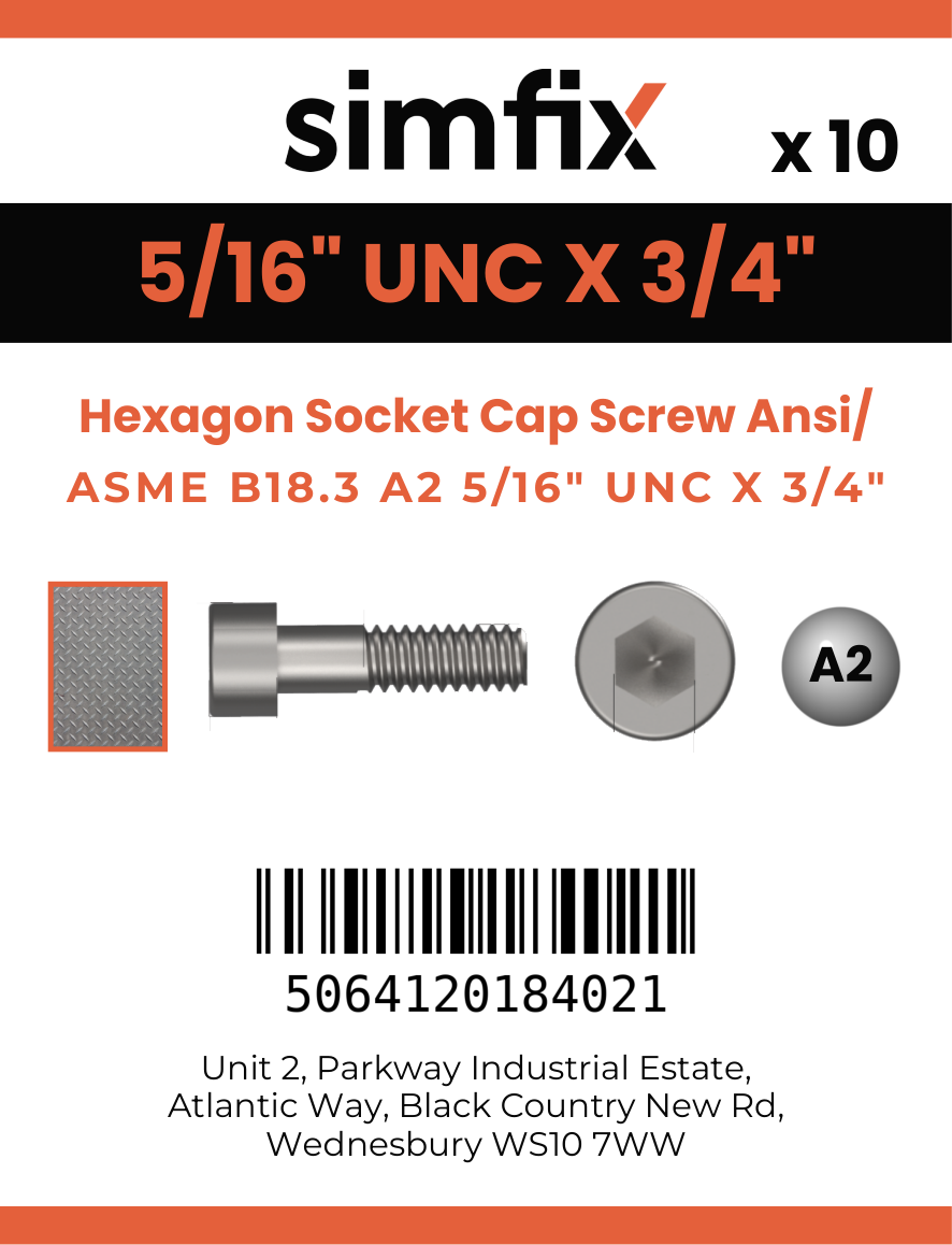 Simfix product label - 4762UA2516019-D