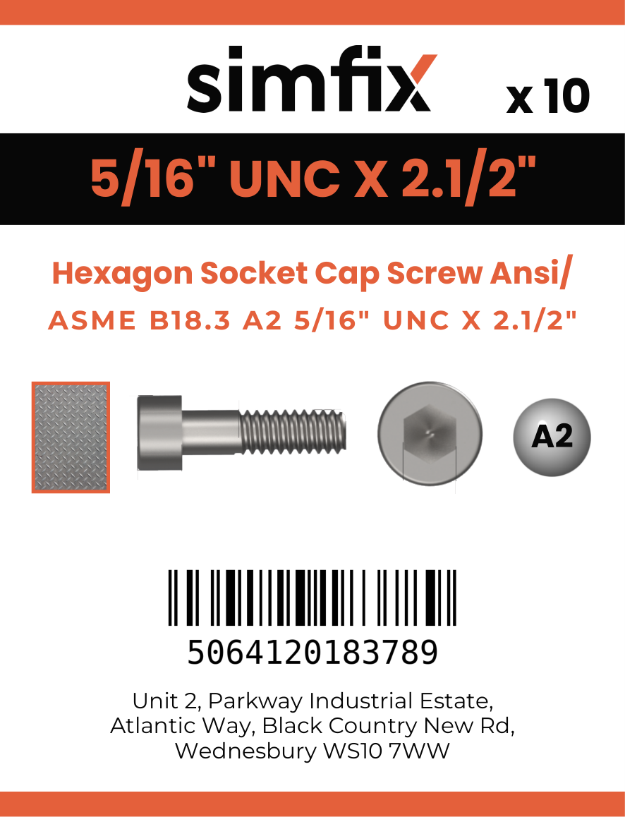 Simfix product label - 4762UA2516064-D
