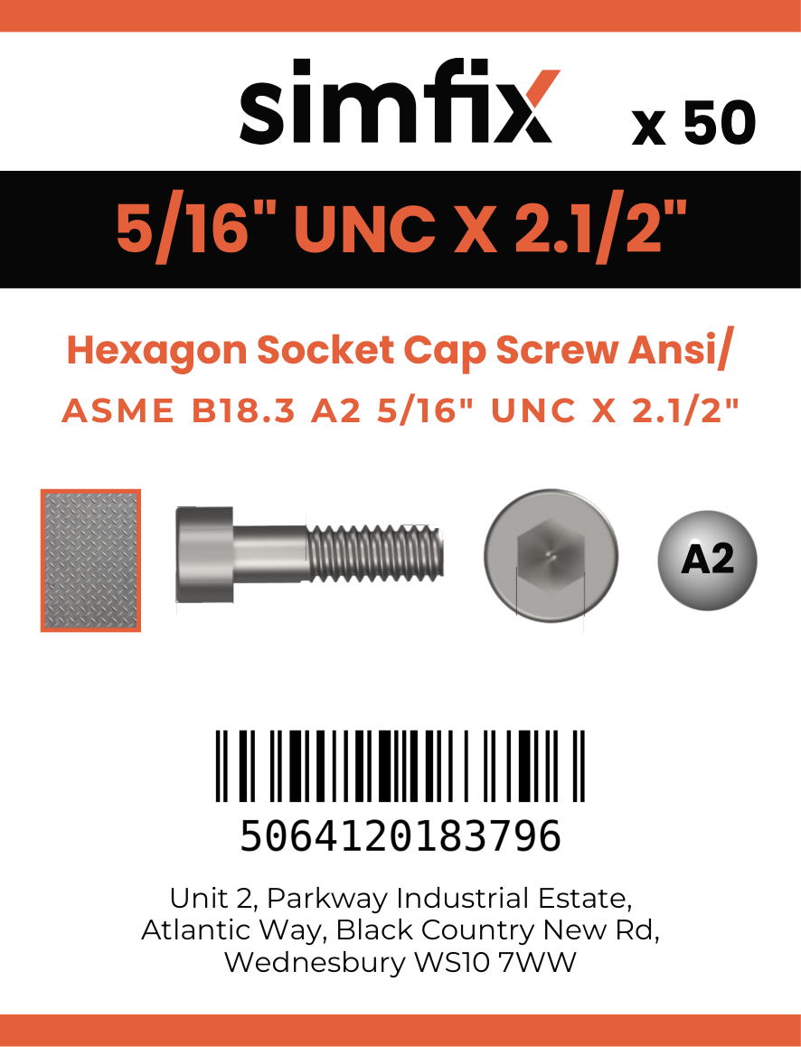 Simfix product label - 4762UA2516064-T