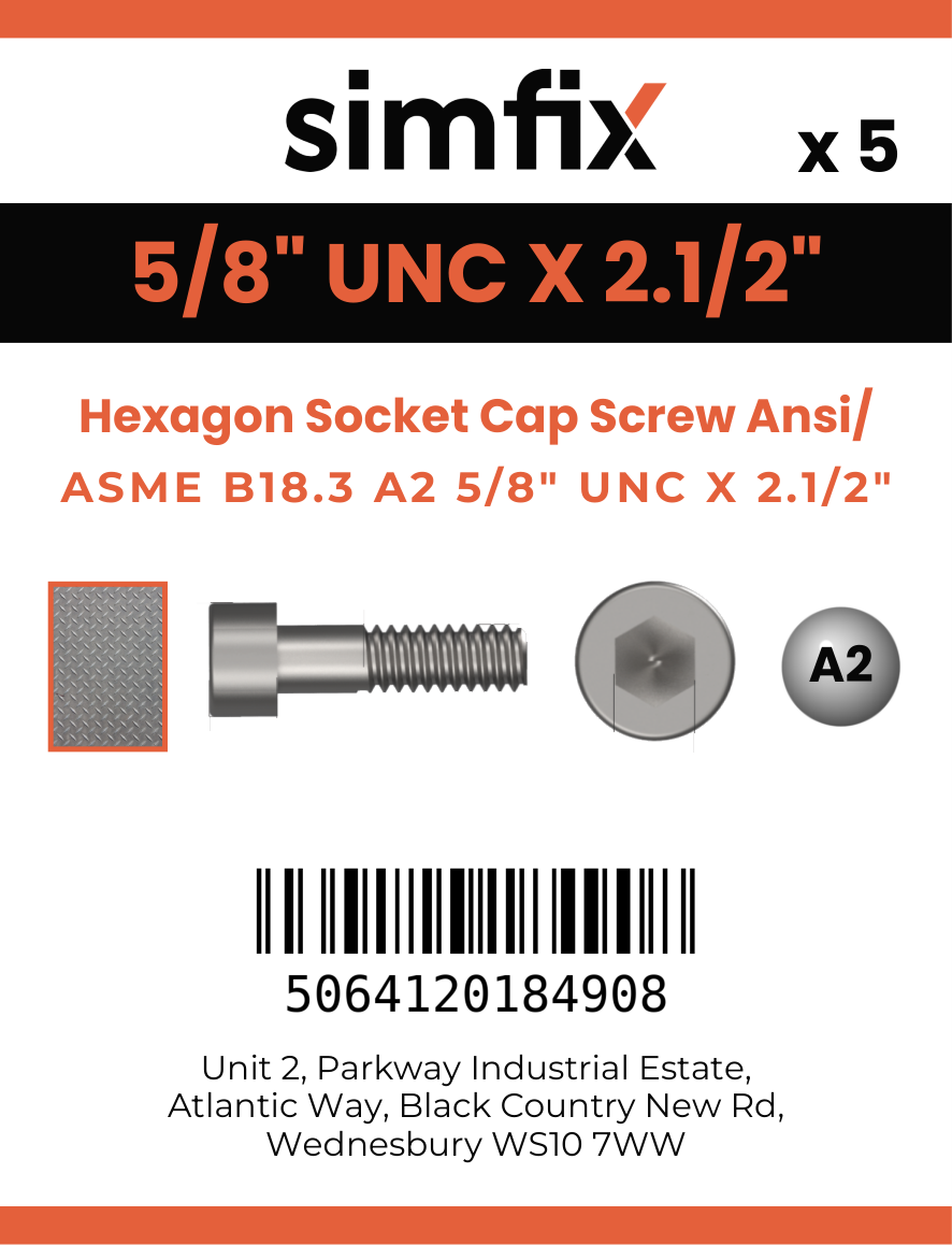 Simfix product label - 4762UA258064-D