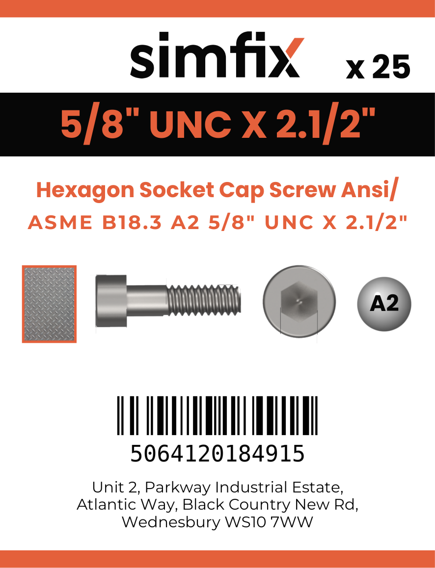 Simfix product label - 4762UA258064-T