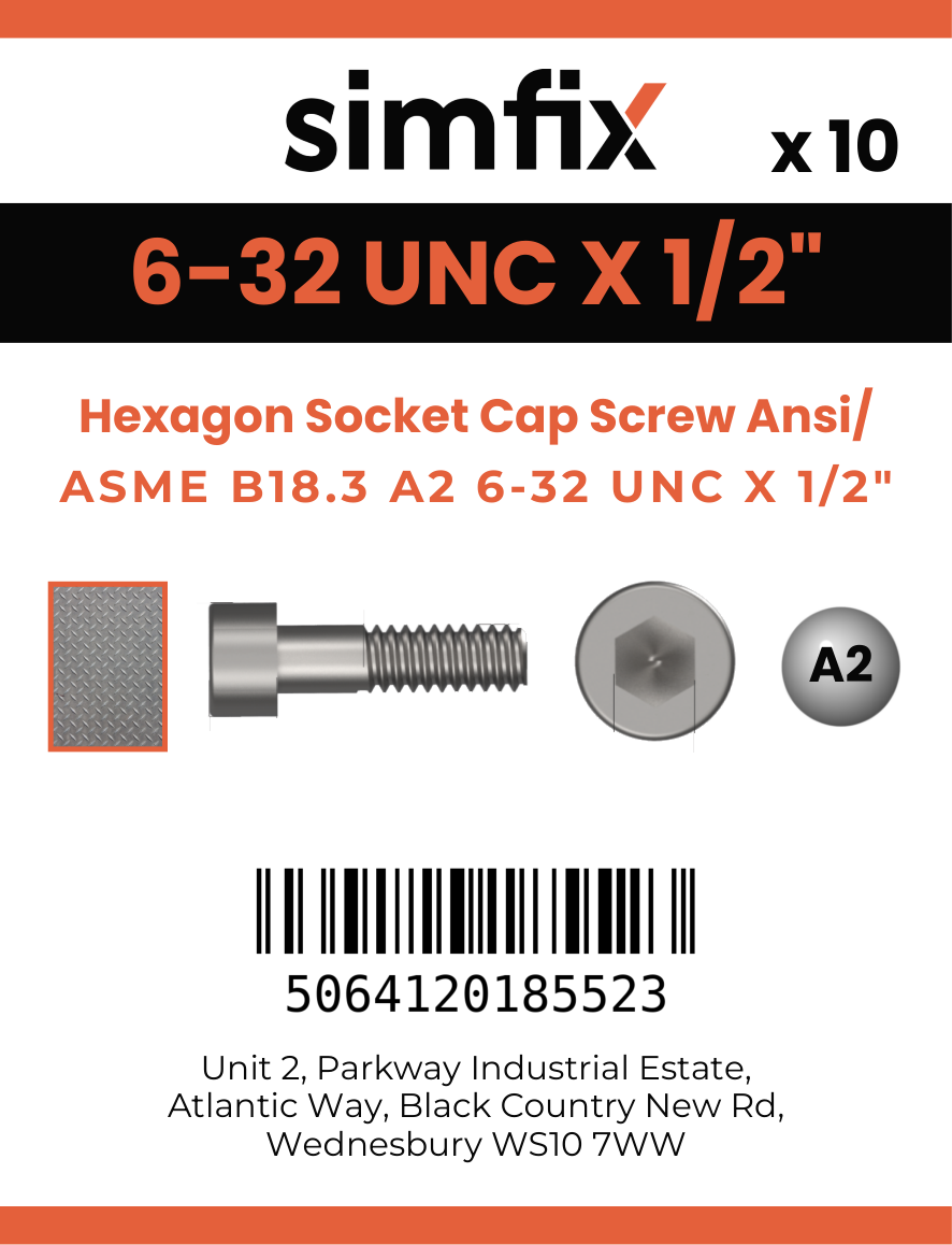 Simfix product label - 4762UA2632013-D
