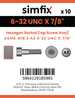 Simfix product label - 4762UA2632022-D