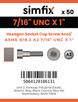 Simfix product label - 4762UA2716025-T