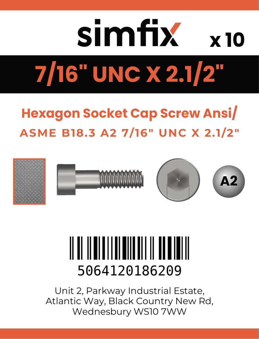 Simfix product label - 4762UA2716064-D