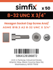 Simfix product label - 4762UA2832019-T