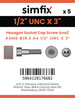 Simfix product label - 4762UA412076-D