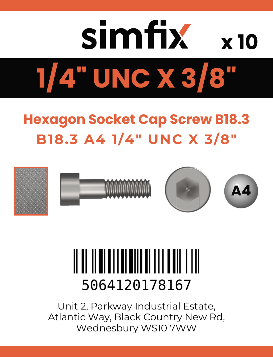 Simfix product label - 4762UA414010-D