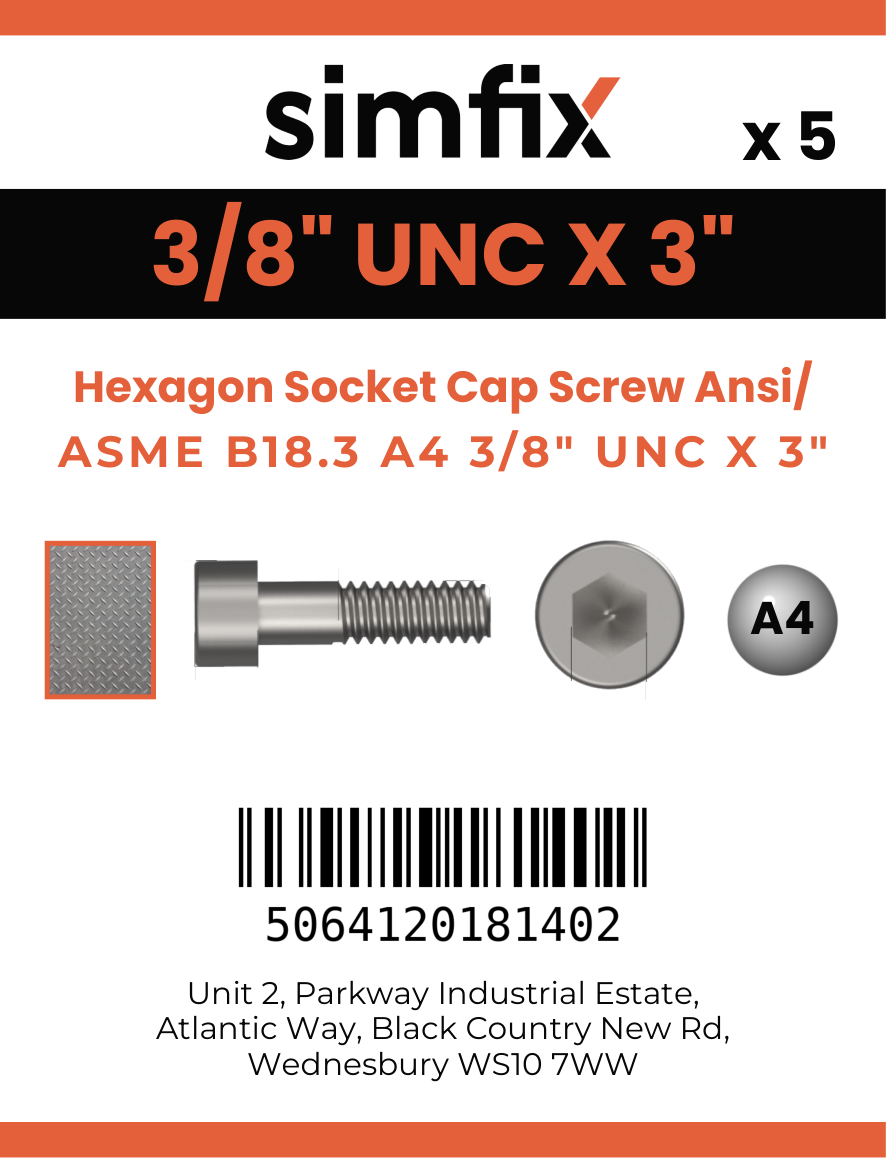 Simfix product label - 4762UA438076-D
