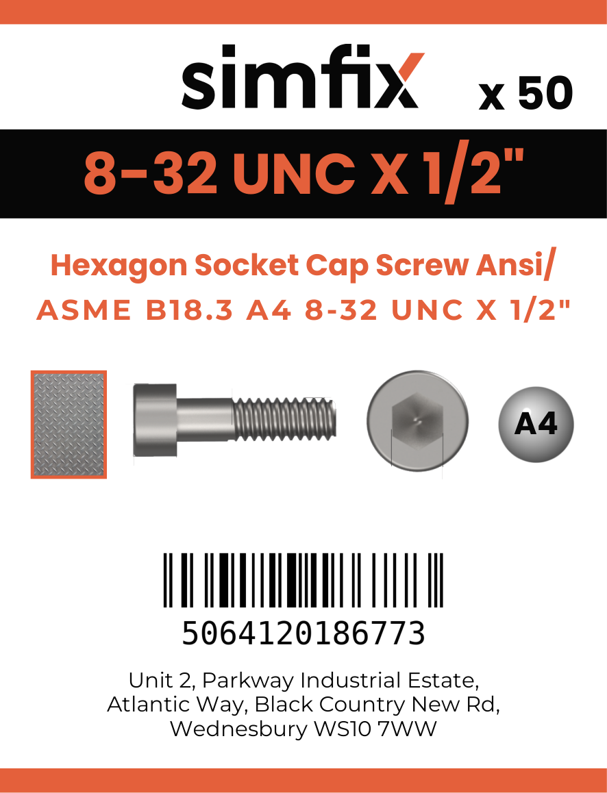 Simfix product label - 4762UA4N08013-T