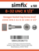 Simfix product label - 4762UA4N08013-T