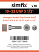 Simfix product label - 4762UFA21032013-D