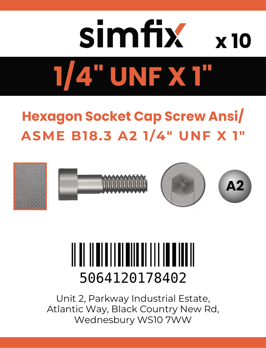 Simfix product label - 4762UFA214025-D