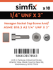 Simfix product label - 4762UFA214076-D