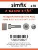 Simfix product label - 4762UFA2264008-D
