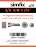 Simfix product label - 4762UFA238019-D