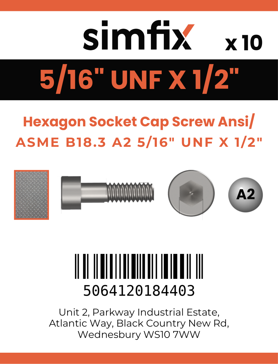 Simfix product label - 4762UFA2516013-D