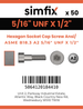 Simfix product label - 4762UFA2516013-T