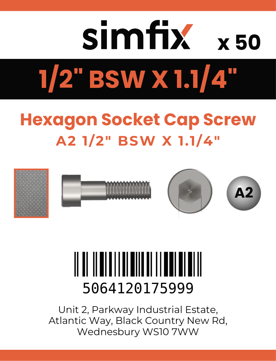 Simfix product label - 4762WA212032-T