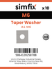 Simfix product label - 4WTM0605D-D
