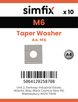 Simfix product label - 4WTM0605D-D