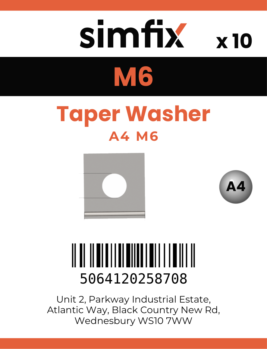 Simfix product label - 4WTM0605D-D